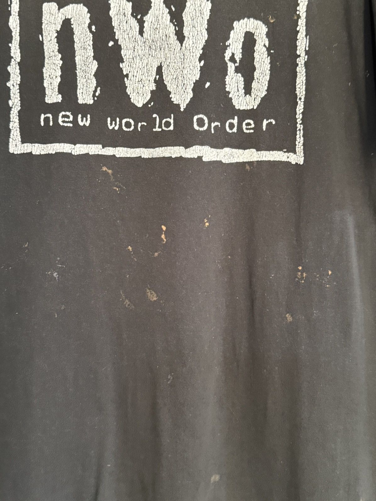 Vintage × WCW/nWo × WWF Thrashed Vintage Wrestling NWO By Aris Trist Tee Size US XL / EU 56 / 4 - 3 Thumbnail