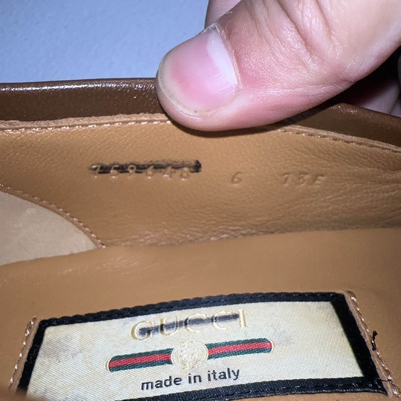 Gucci Gucci Horsebit Leather Loafers in Beige - Size US 7.5 / EU 40-41 - 5 Thumbnail
