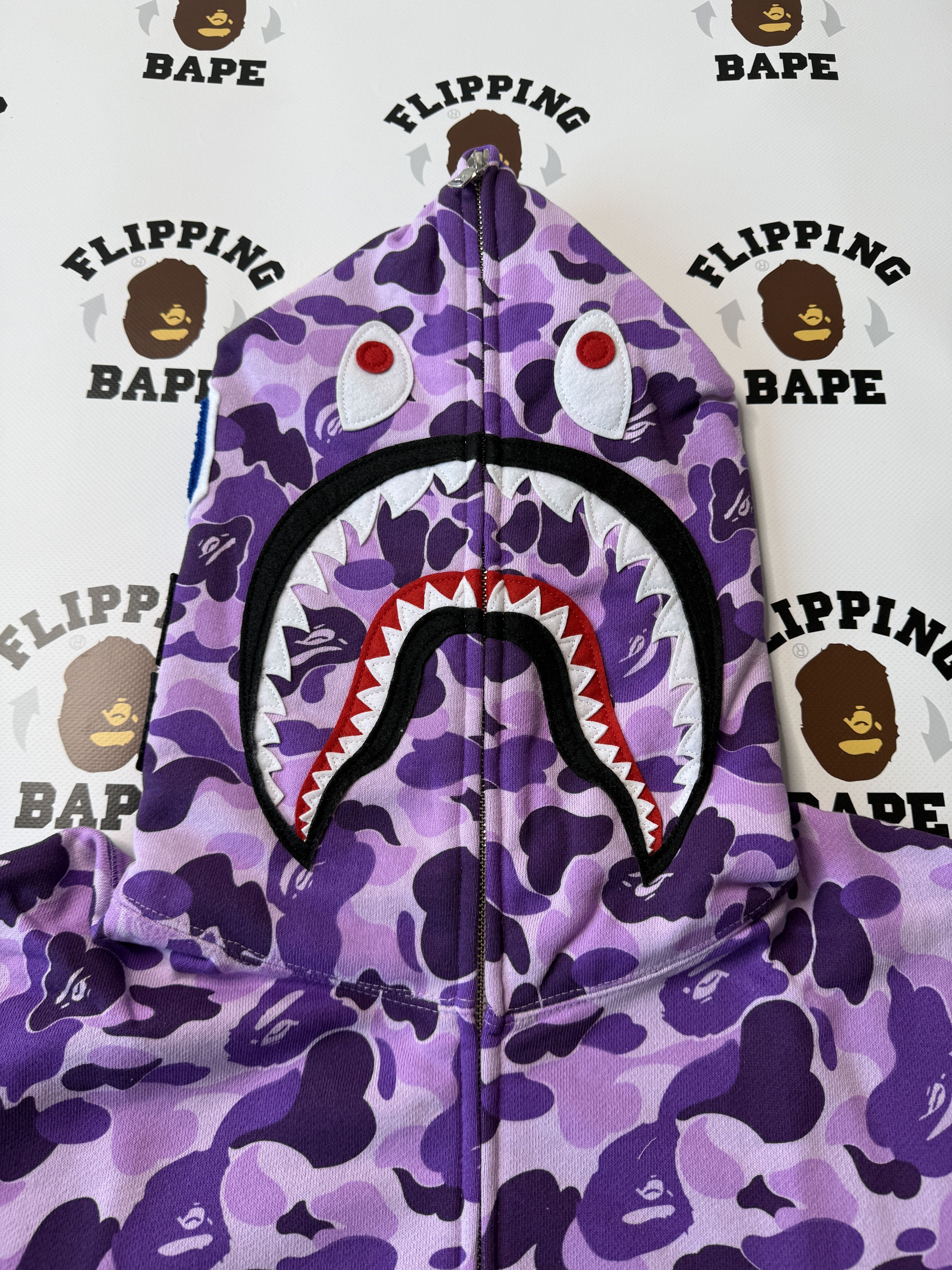 Bape BAPE STORE TAIPEI SHARK FULL ZIP HOODIE (2025) Size US L / EU 52-54 / 3 - 3 Thumbnail