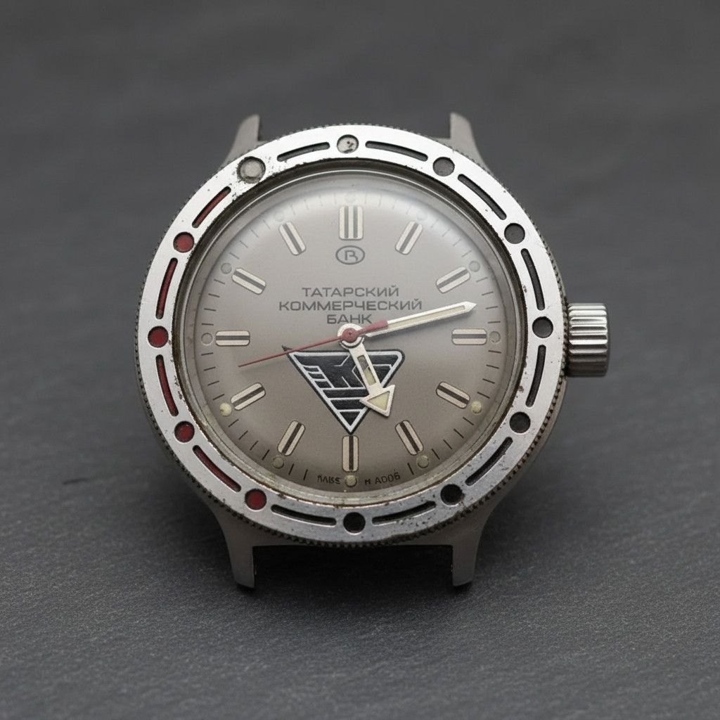 Vintage Vostok Amphibia Komandirskie Mechanical watch Dial 1284 Size ONE SIZE - 1 Thumbnail
