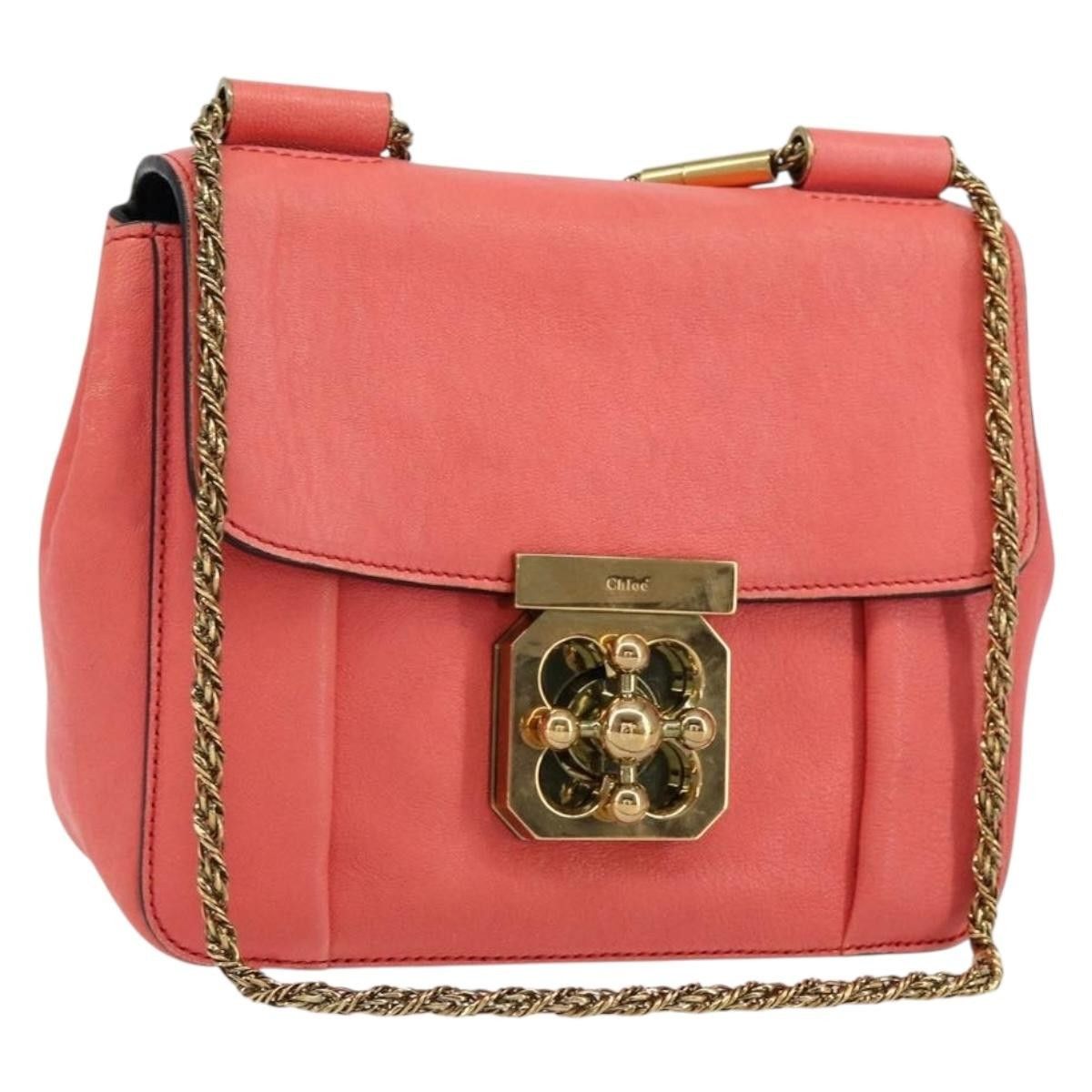 Chloe Chloe Elsie Chain Shoulder Bag Leather Size ONE SIZE - 1 Thumbnail