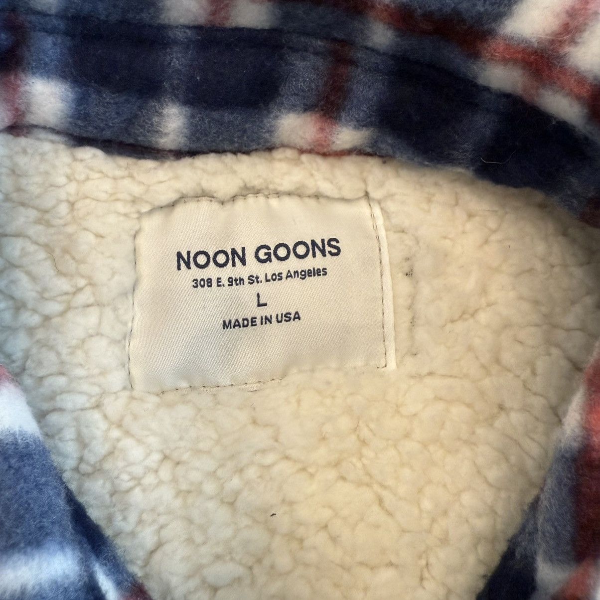 Noon Goons Plaid Sherpa Shirt Jacket Size US L / EU 52-54 / 3 - 6 Thumbnail