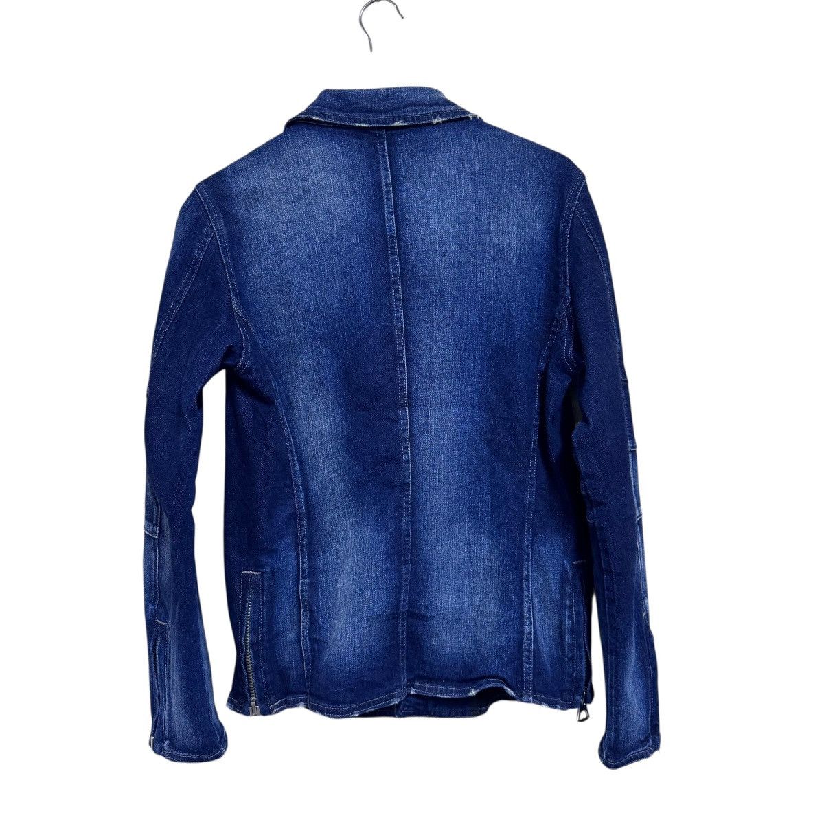 semanticdesign Semantic Design Denim Biker Jacket Distressed Size US M / EU 48-50 / 2 - 9 Thumbnail