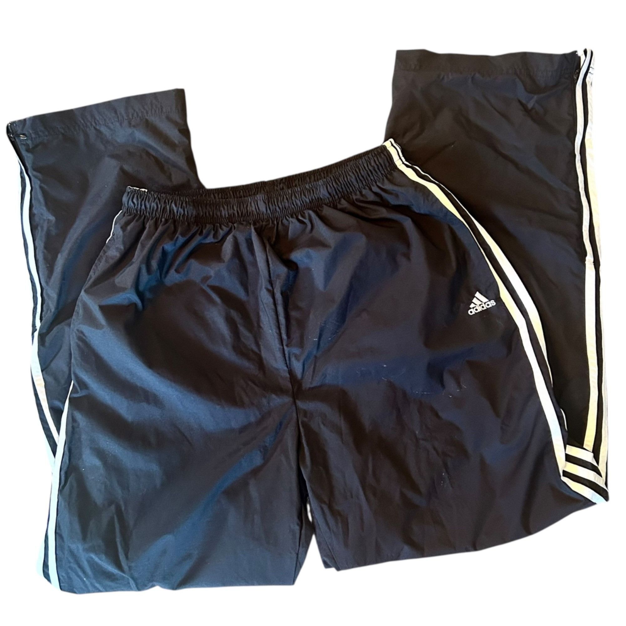 Adidas Vintage Adidas Fully Lined Y2K Windbreaker Track Pants XL Size US 38 / EU 54 - 1 Thumbnail