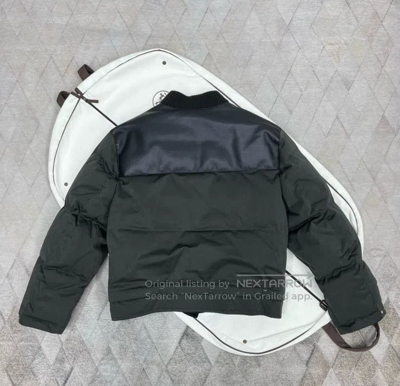 Hermes Hermes Autumn and Winter 2024 Patchwork Puffer Jacket Jack Size US L / EU 52-54 / 3 - 7 Thumbnail