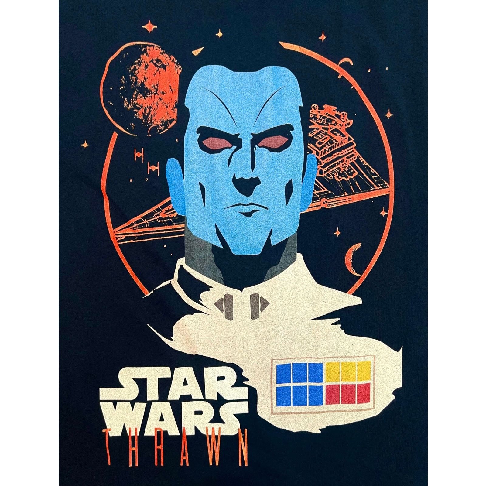 Star Wars Star Wars Grand Admiral Thrawn T-Shirt Men’s Large Navy Blue Size US L / EU 52-54 / 3 - 5 Thumbnail