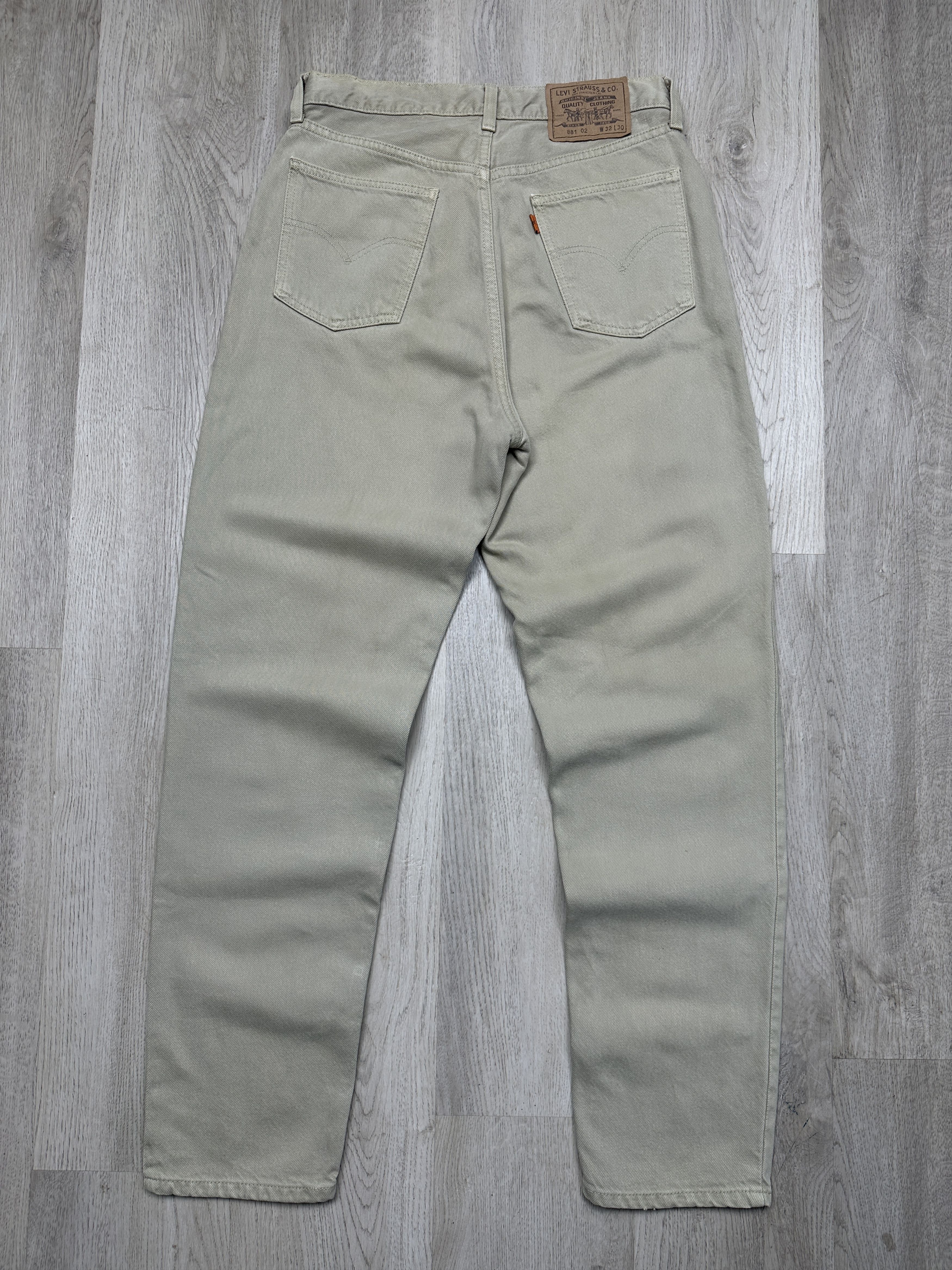 Levi's Levi's 881 90s Vintage Orange Tab Denim Pants Jeans Size US 32 / EU 48 - 1 Thumbnail