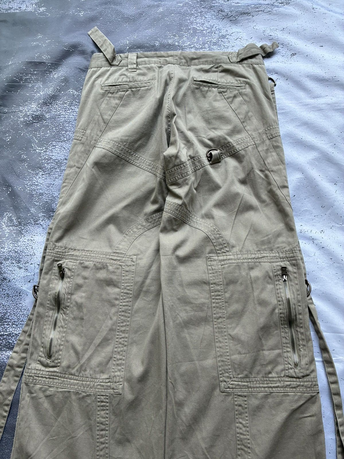 Dolce & Gabbana Dolce & Gabanna AW03 Runway Bondage Sample Pants Size US 33 - 9 Thumbnail