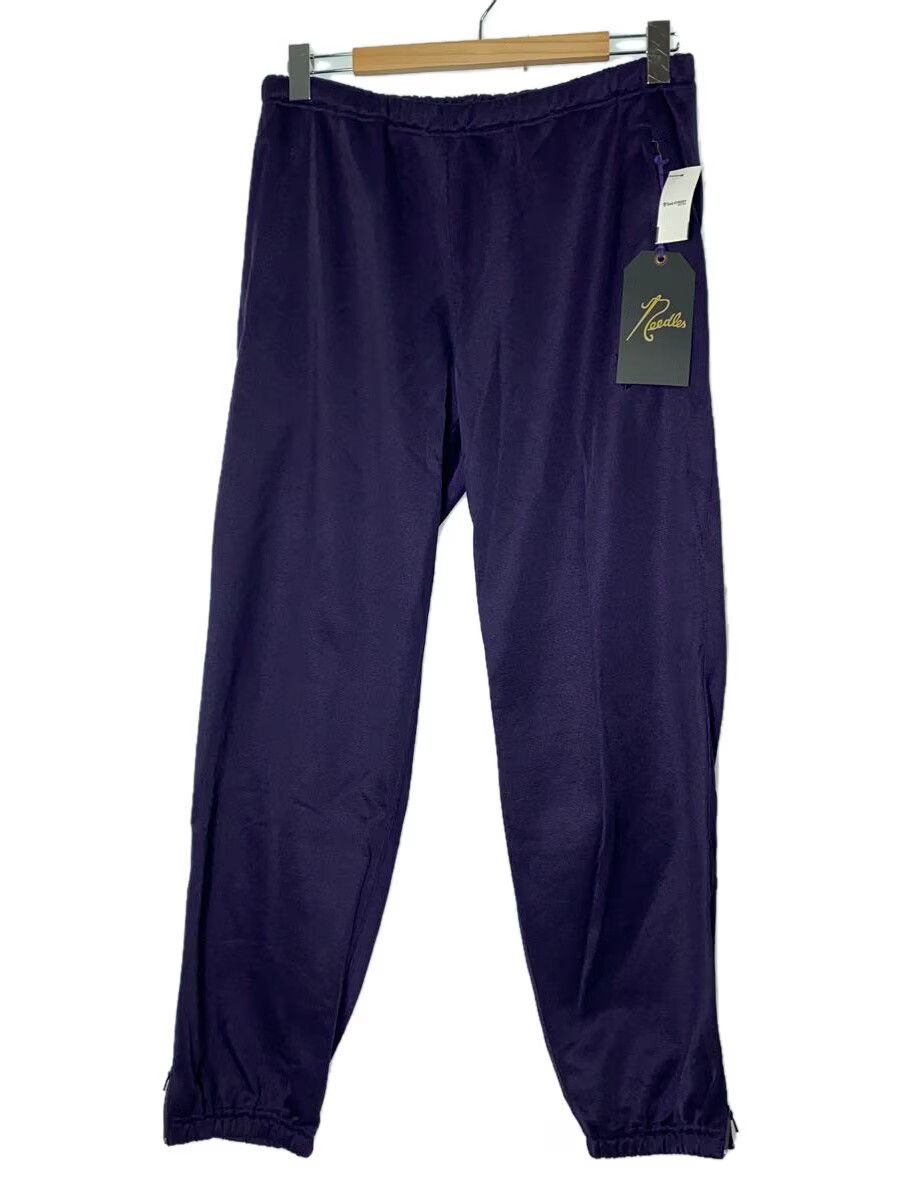 Needles Needles Zipped Polyester Sweat Pants Purple Size US 34 / EU 50 - 1 Thumbnail