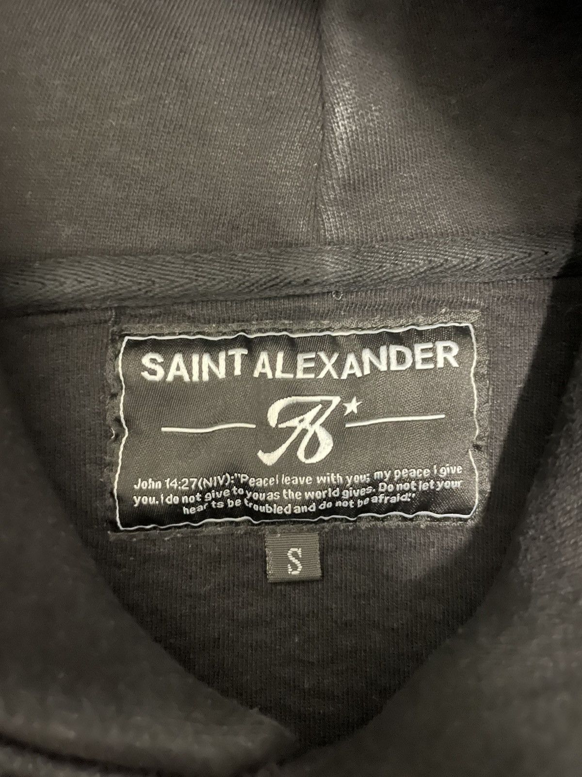 Other Saint Alexander Black Hoodie Size US S / EU 44-46 / 1 - 2 Thumbnail