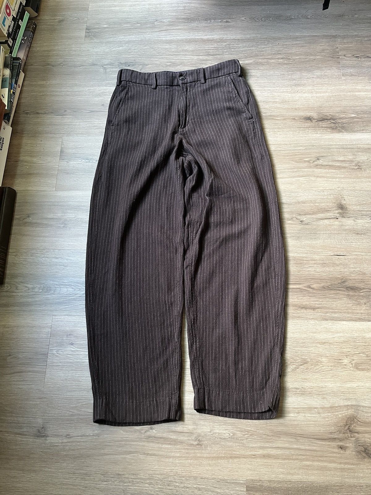 Abercrombie & Fitch Baggy Pinstripe Pants 30x30 Size US 30 / EU 46 - 1 Thumbnail