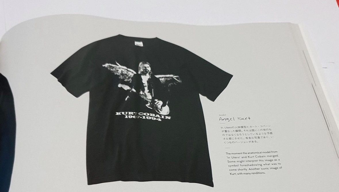 Rare vintage 90s Kurt Cobain Angel In Utero Nirvana Memorial