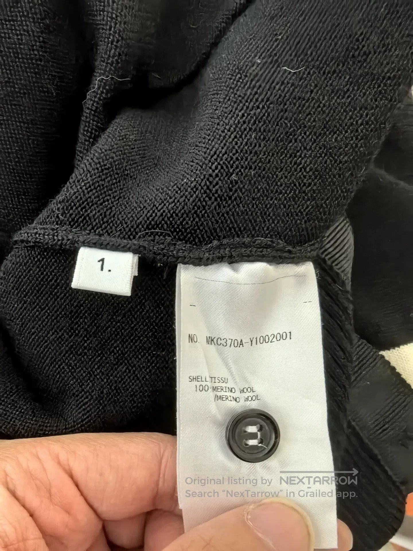 Thom Browne Thom Browne Stickman Cuff Cardigan. Size US S / EU 44-46 / 1 - 6 Thumbnail