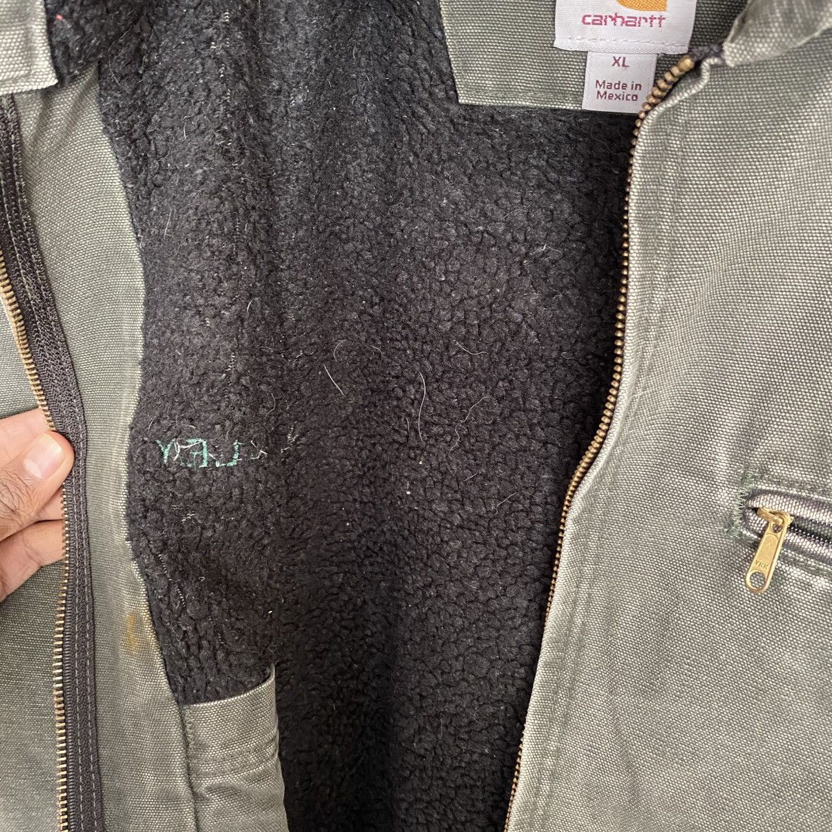 Carhartt Vintage Carhartt Faded Green Active Hooded Jacket Size US XL / EU 56 / 4 - 6 Thumbnail