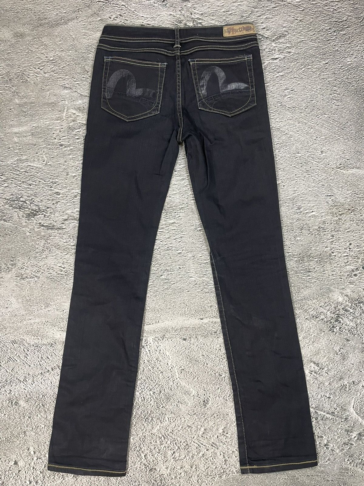 Evisu Evisu x Puma vintage black jeans seagulls Y2K Size US 28 / EU 44 - 1 Thumbnail