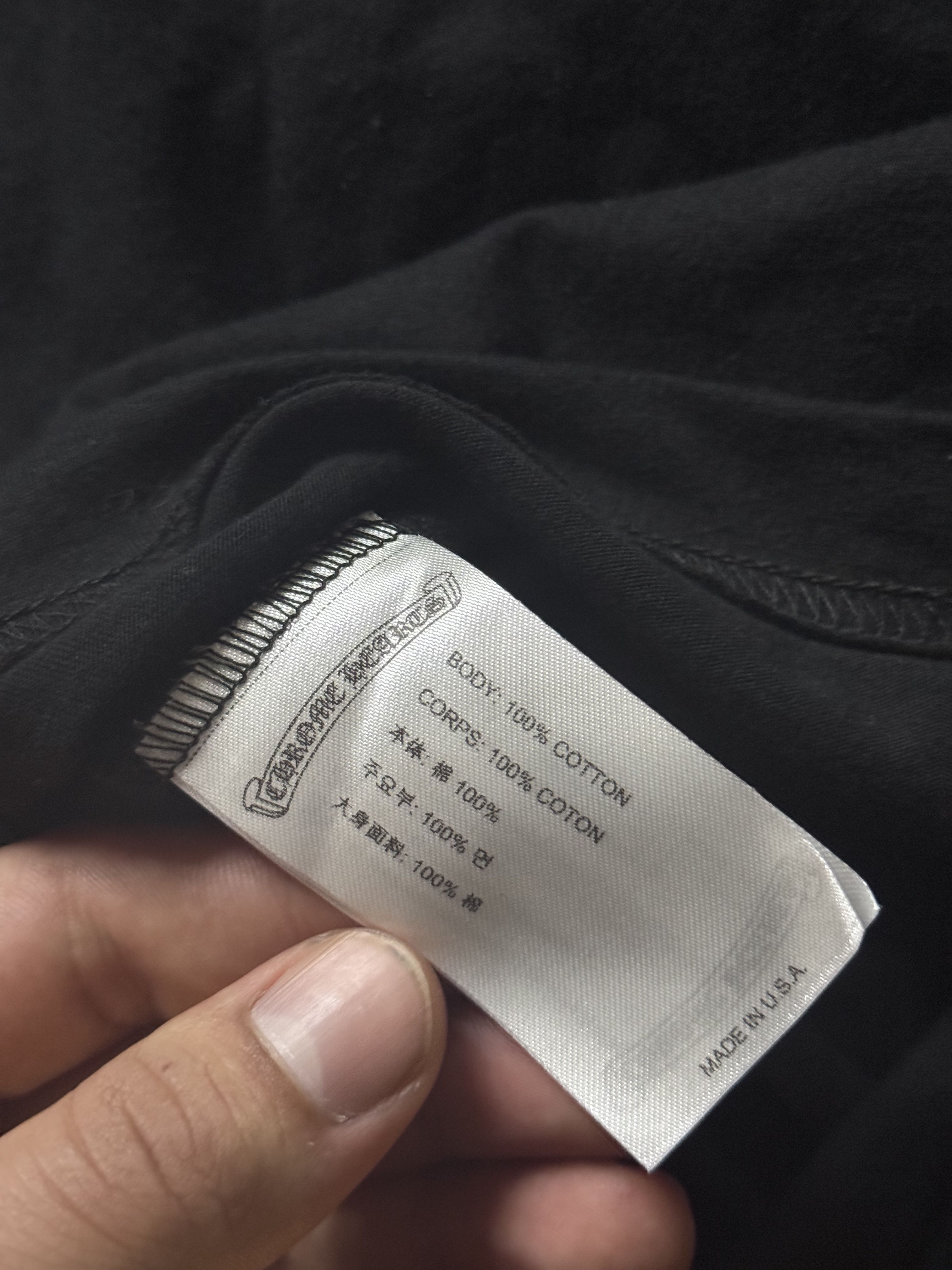 Chrome Hearts Black and white chrome hearts long sleeve L Size US L / EU 52-54 / 3 - 3 Thumbnail
