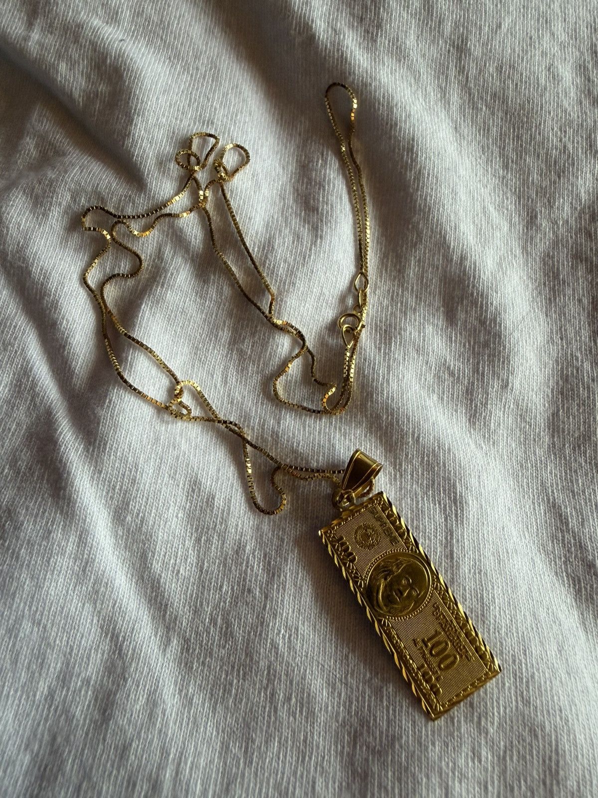 Supreme Supreme $100 bill 14k chain Size ONE SIZE - 1 Thumbnail