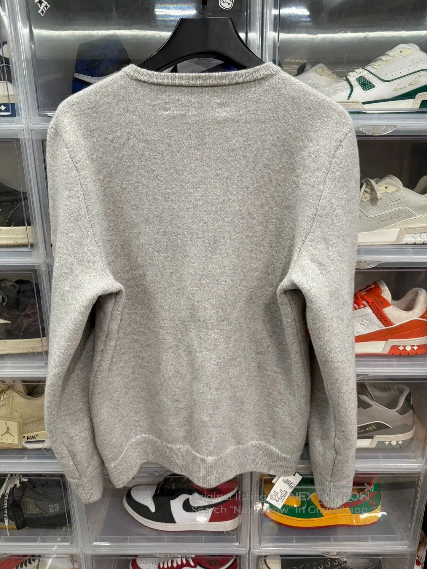 Chrome Hearts chrome hearts gray cashmere round neck sweatshirt. Size US S / EU 44-46 / 1 - 3 Thumbnail