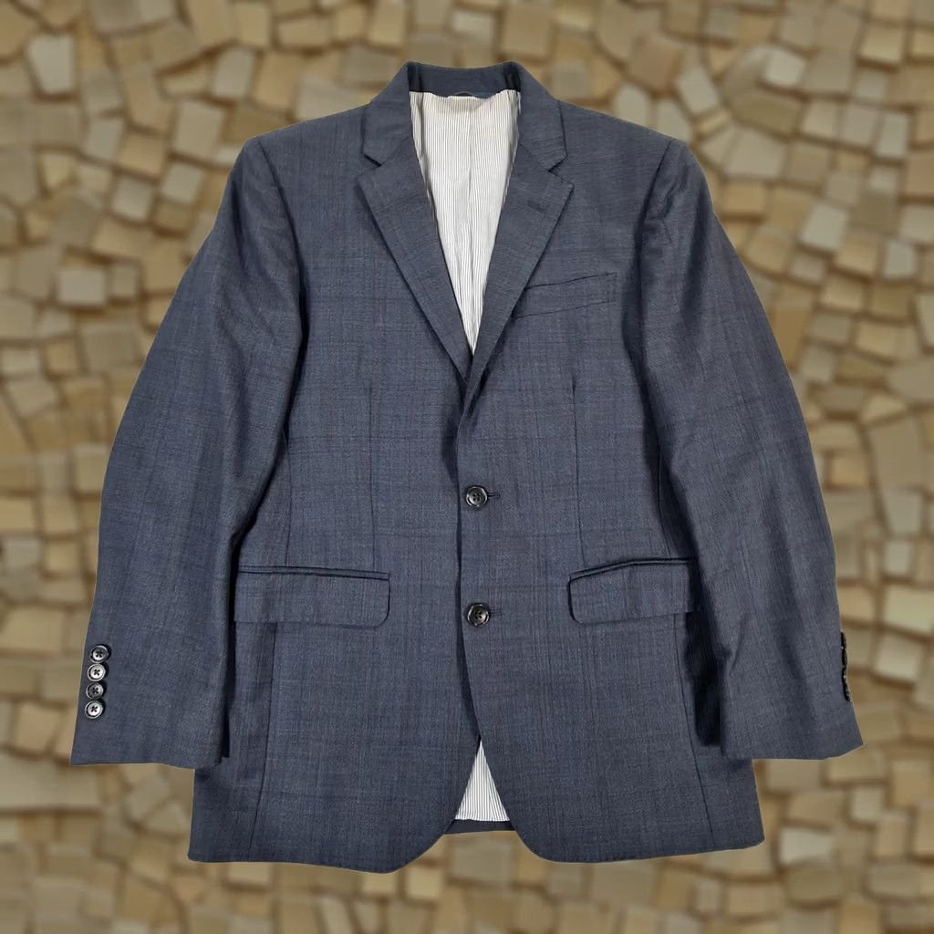 Brooks Brothers Brooks Brothers Mens Suit Jacket Navy Blue 38 S Wool Milano Fit Blazer Size 38R - 1 Thumbnail