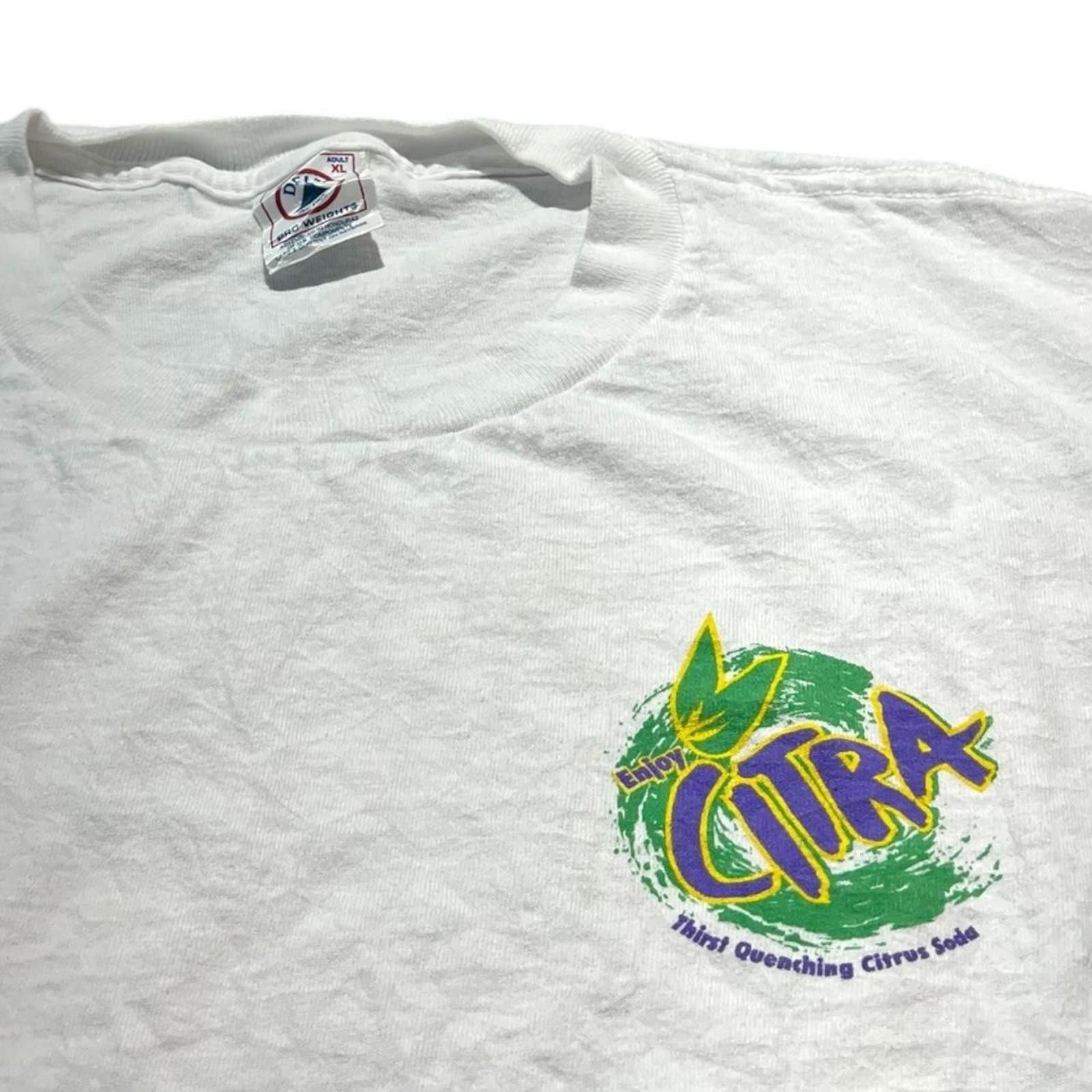Designer Vintage Citra Soda T Shirt Mens Size US XL / EU 56 / 4 - 4 Thumbnail