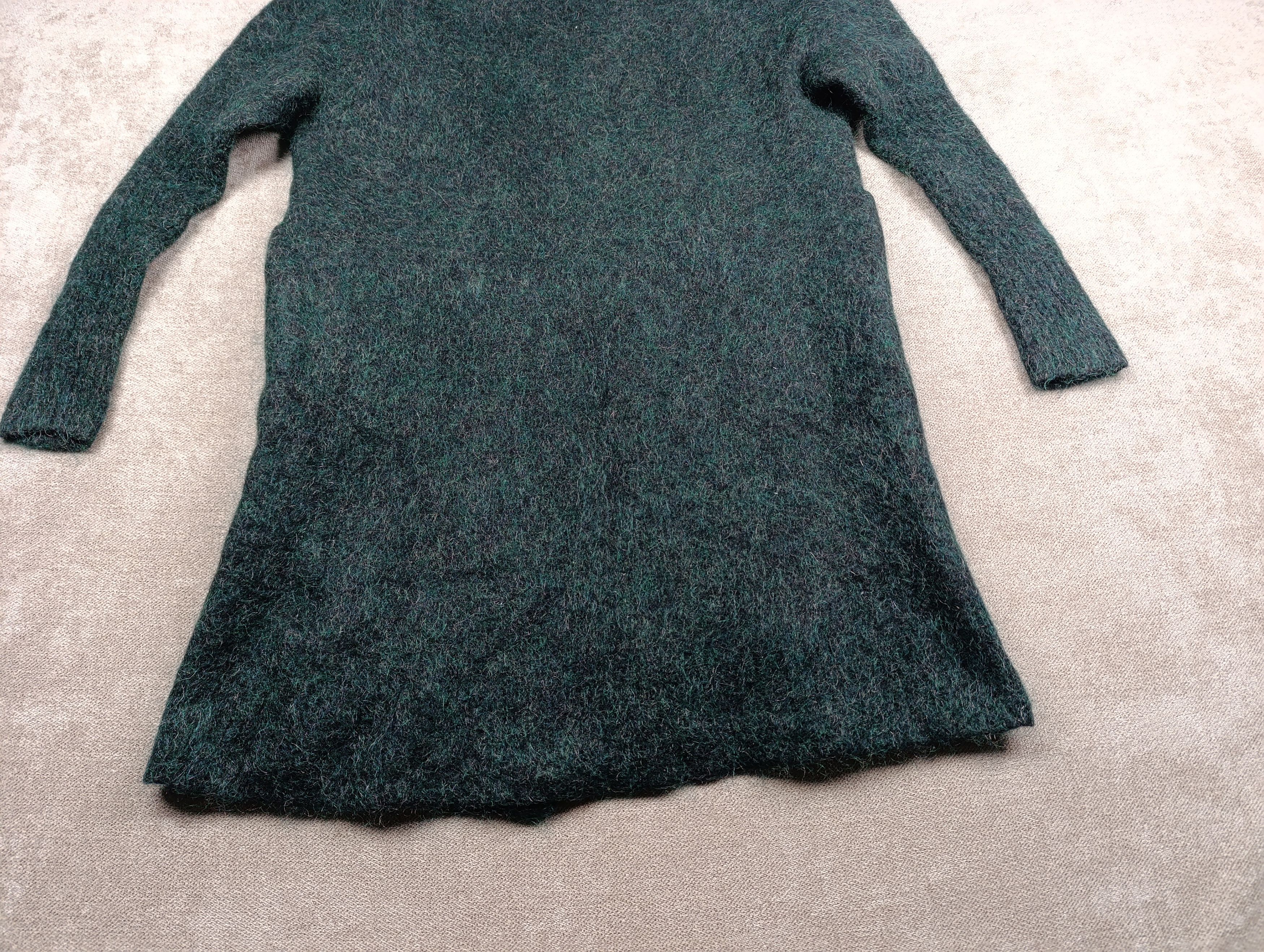 Acne Studios ACNE STUDIOS WOMENS MOHAIR WOOL CARDIGAN RAYA PAW14 GREEN Size XS / US 0-2 / IT 36-38 - 13 Thumbnail