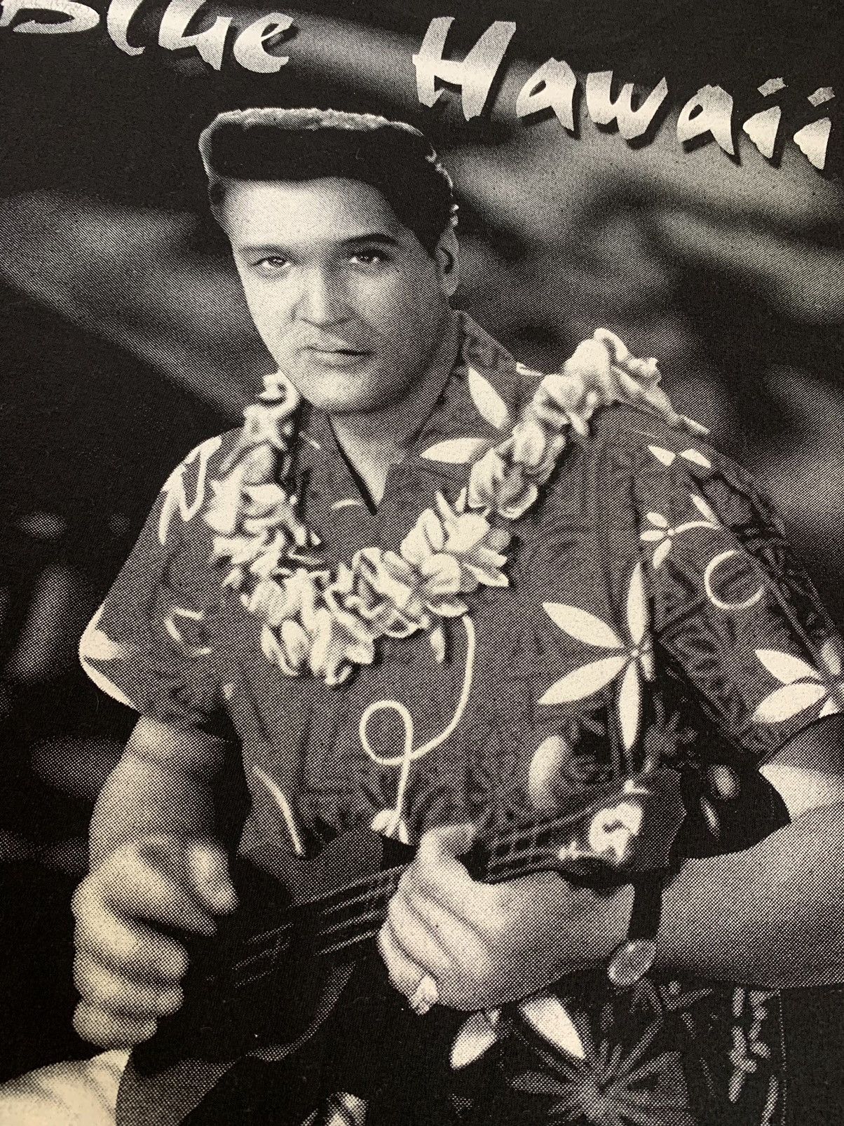 Band Tees × Vintage Elvis Presley Blue Hawaii Bootleg T-shirt Size US XL / EU 56 / 4 - 21 Thumbnail