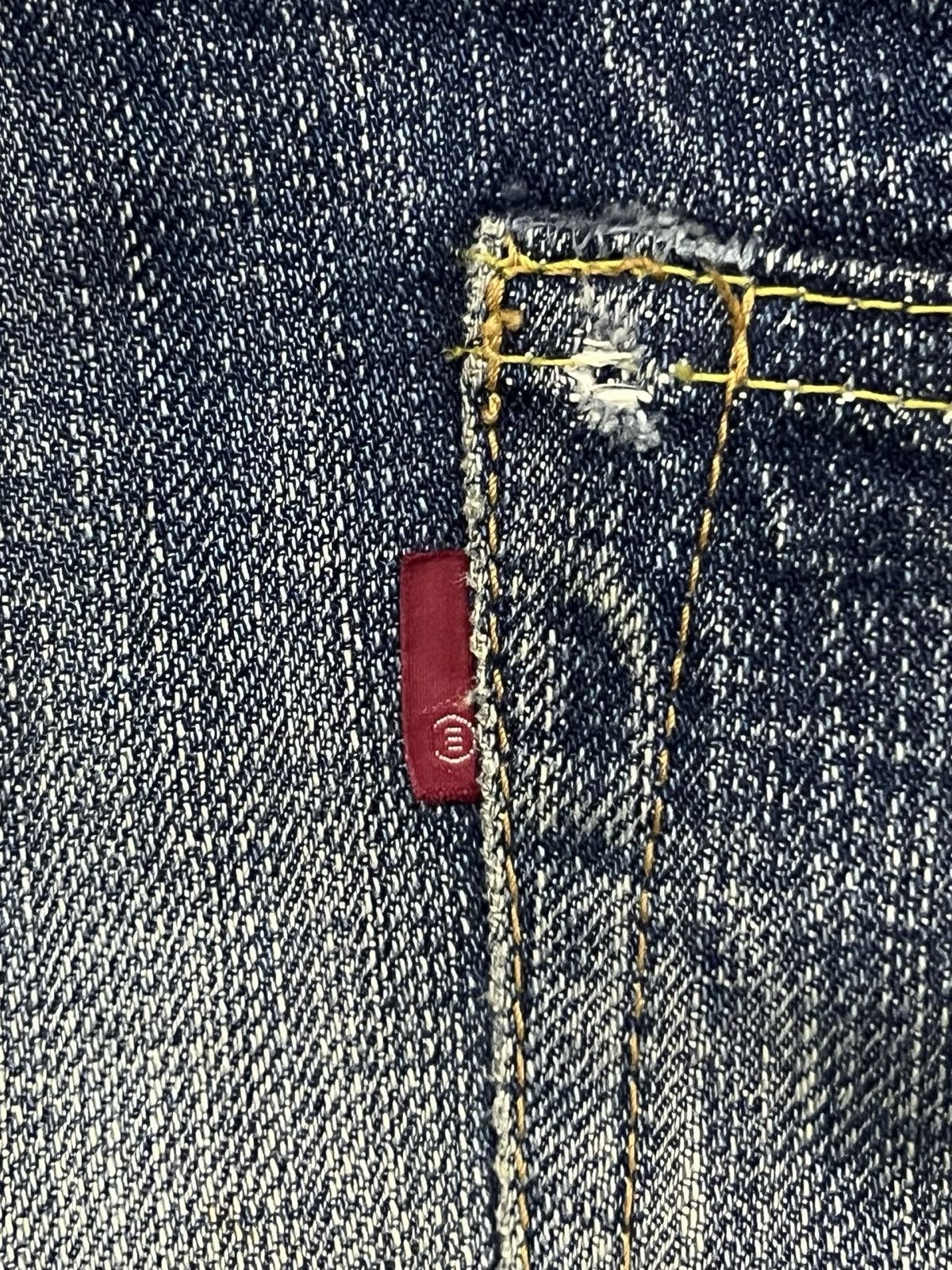 Eternal Vintage ETERNAL Japanese Denim | Vintage Faded Honeycomb Size US 33 - 15 Thumbnail
