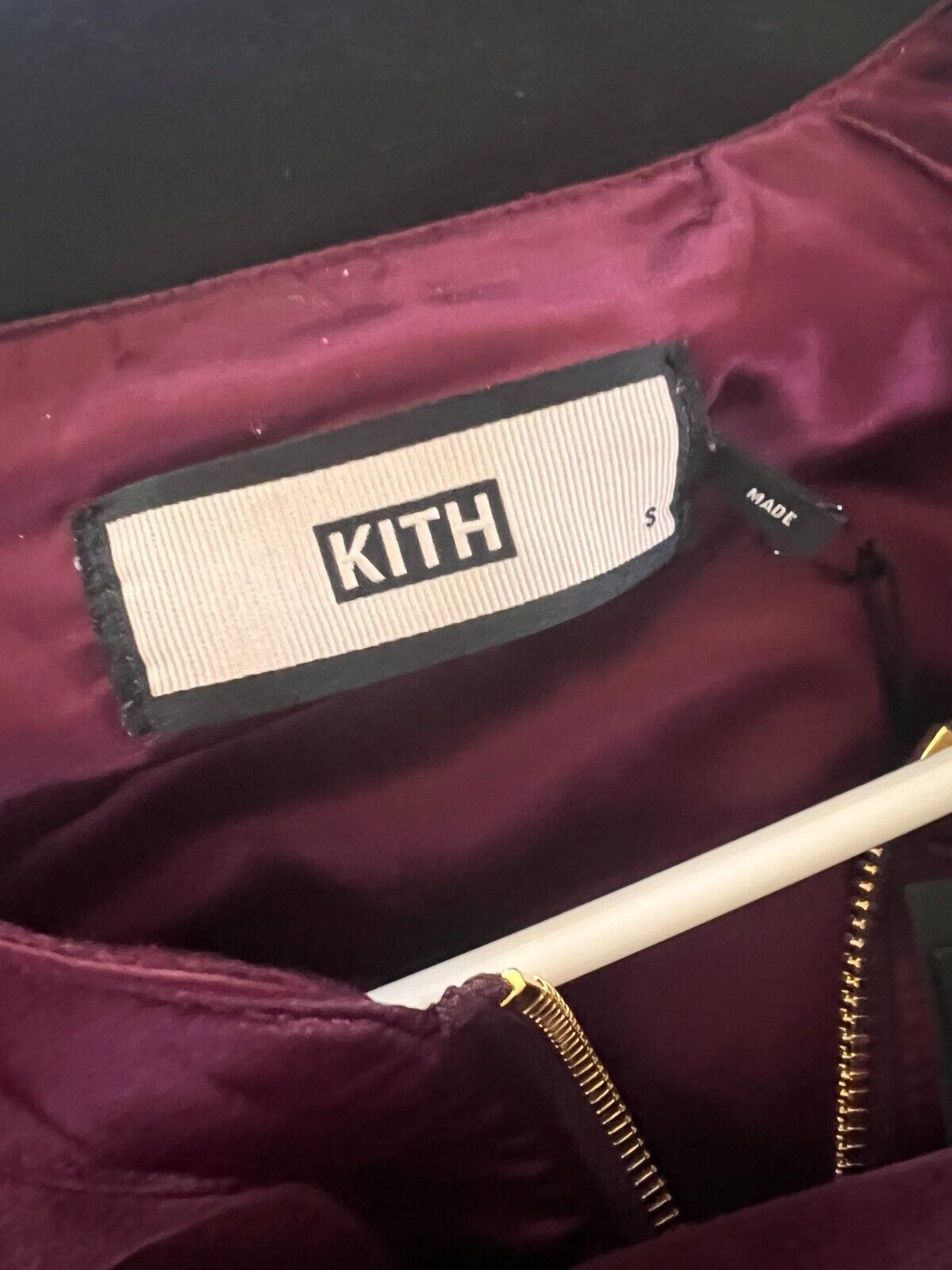 Kith Kith Lidl Velour Baseball Jersey XS Red Size US XS / EU 42 / 0 - 8 Thumbnail