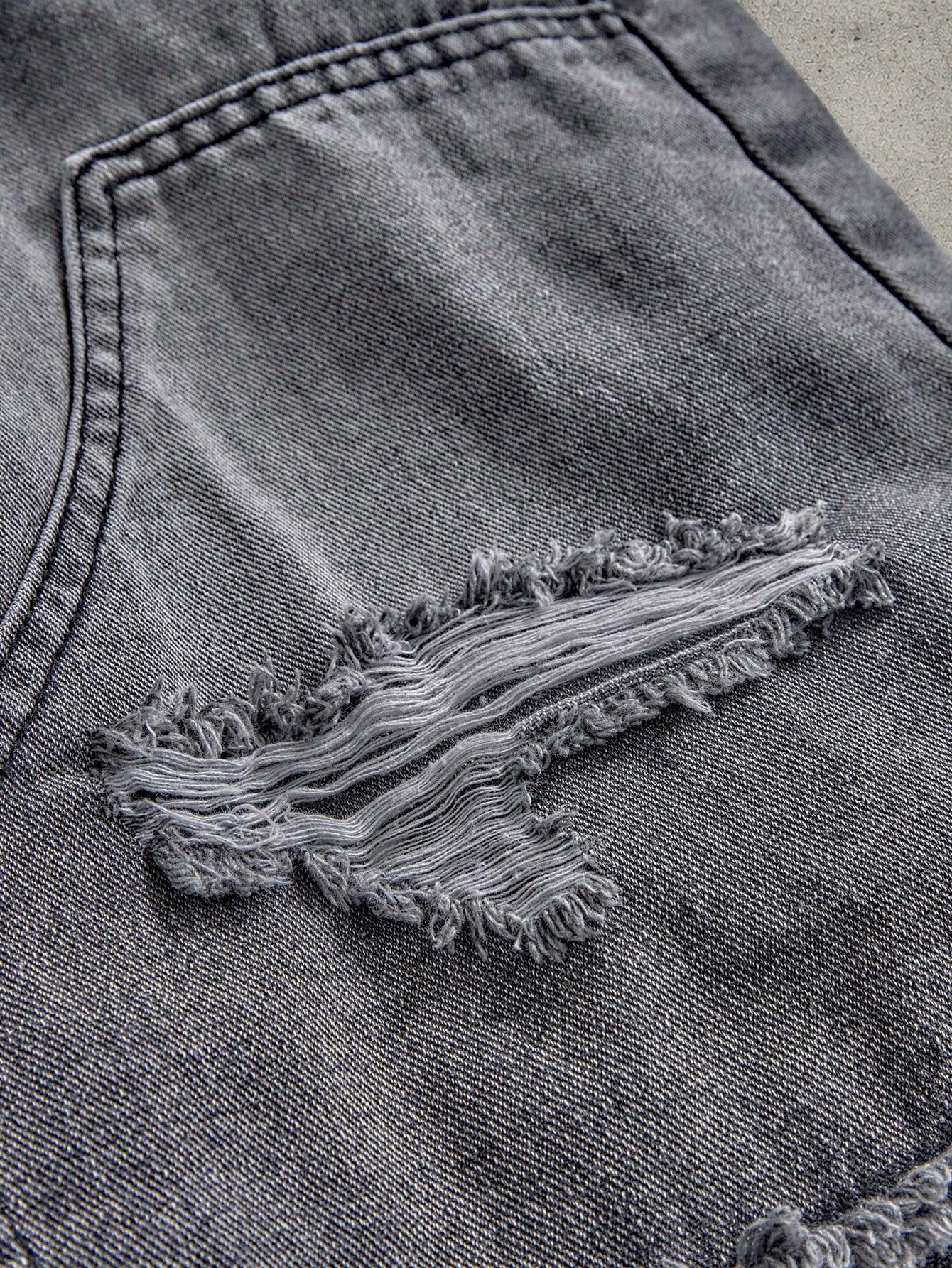 Japanese Brand Wasehd gray denim shorts Size US 32 / EU 48 - 3 Thumbnail