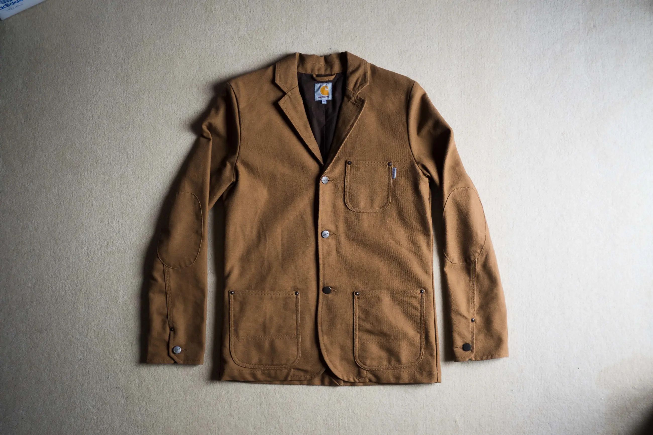 Carhartt Wip Dock Blazer (Hamilton Brown) Size US S / EU 44-46 / 1 - 1 Thumbnail