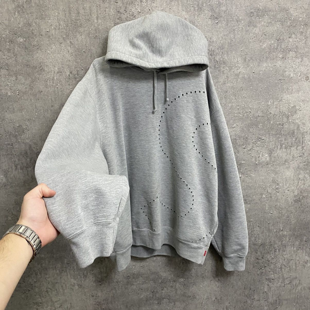 Supreme Supreme Laser Cut S Hoodie Size US XL / EU 56 / 4 - 3 Thumbnail
