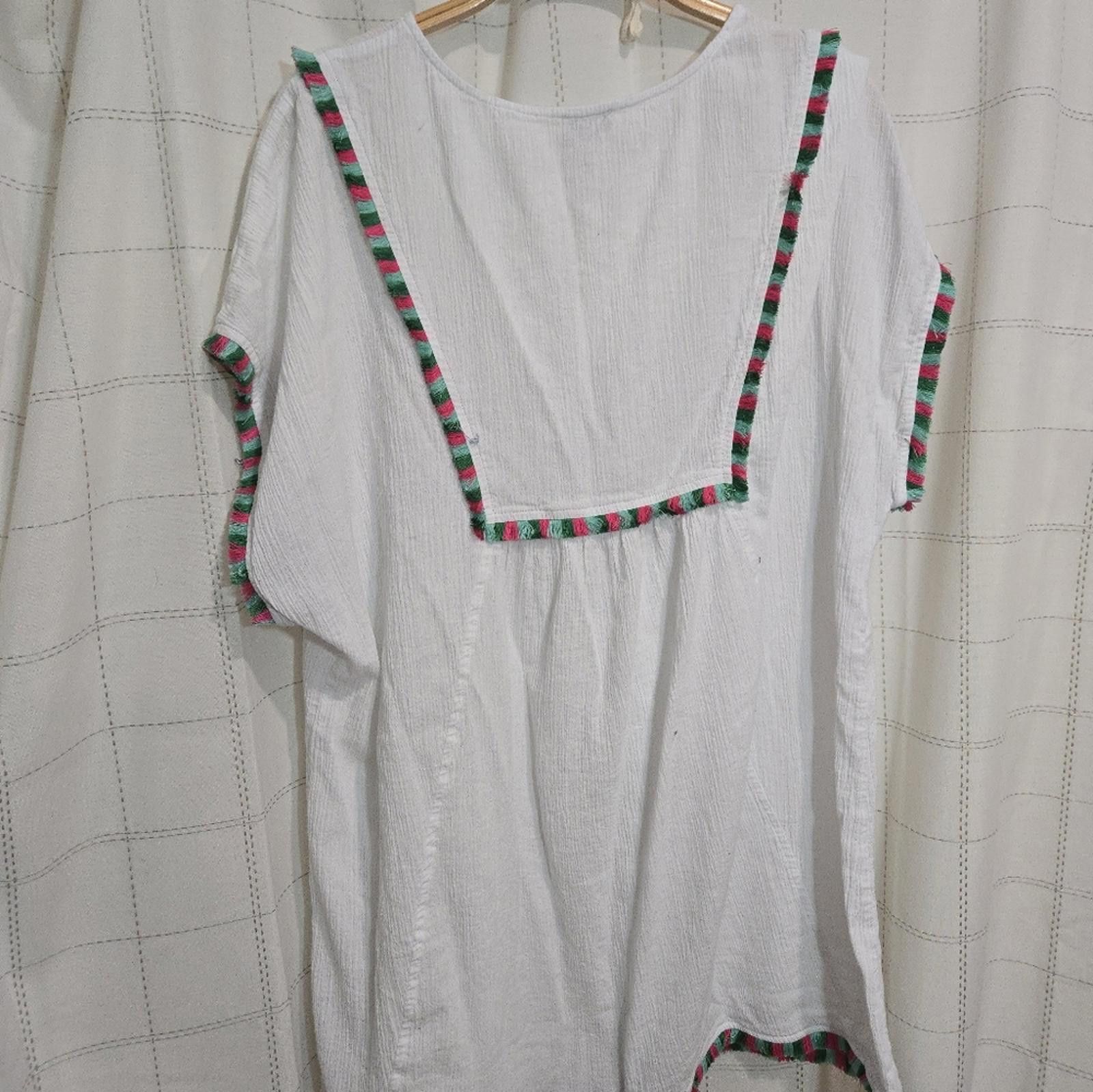 J.Crew J Crew Fringe Beach Tunic Size ONE SIZE - 7 Thumbnail