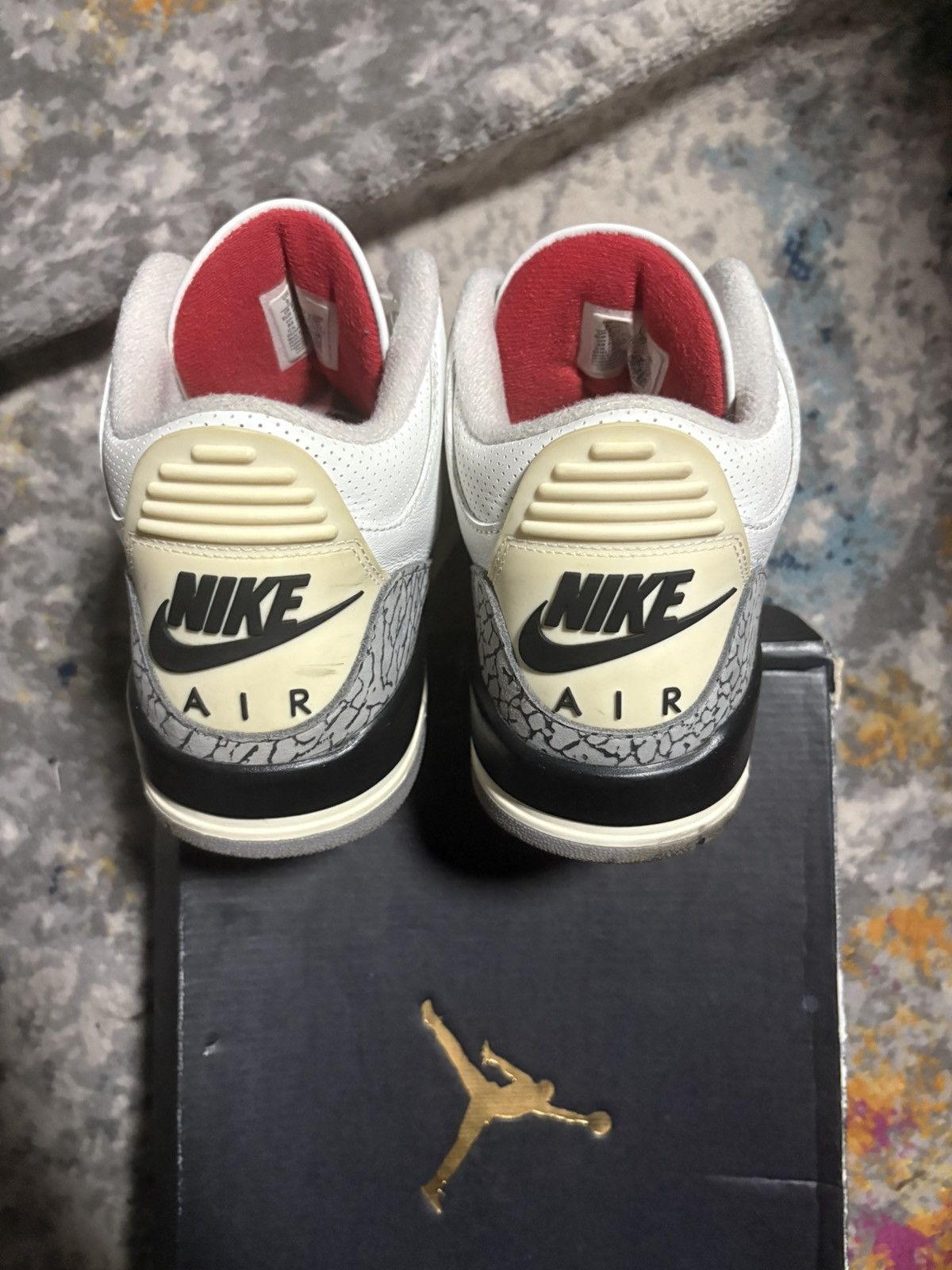 Jordan Brand Air Jordan Retro 3 White Cement Reimagined size 9 Size US 9 / EU 42 - 4 Thumbnail