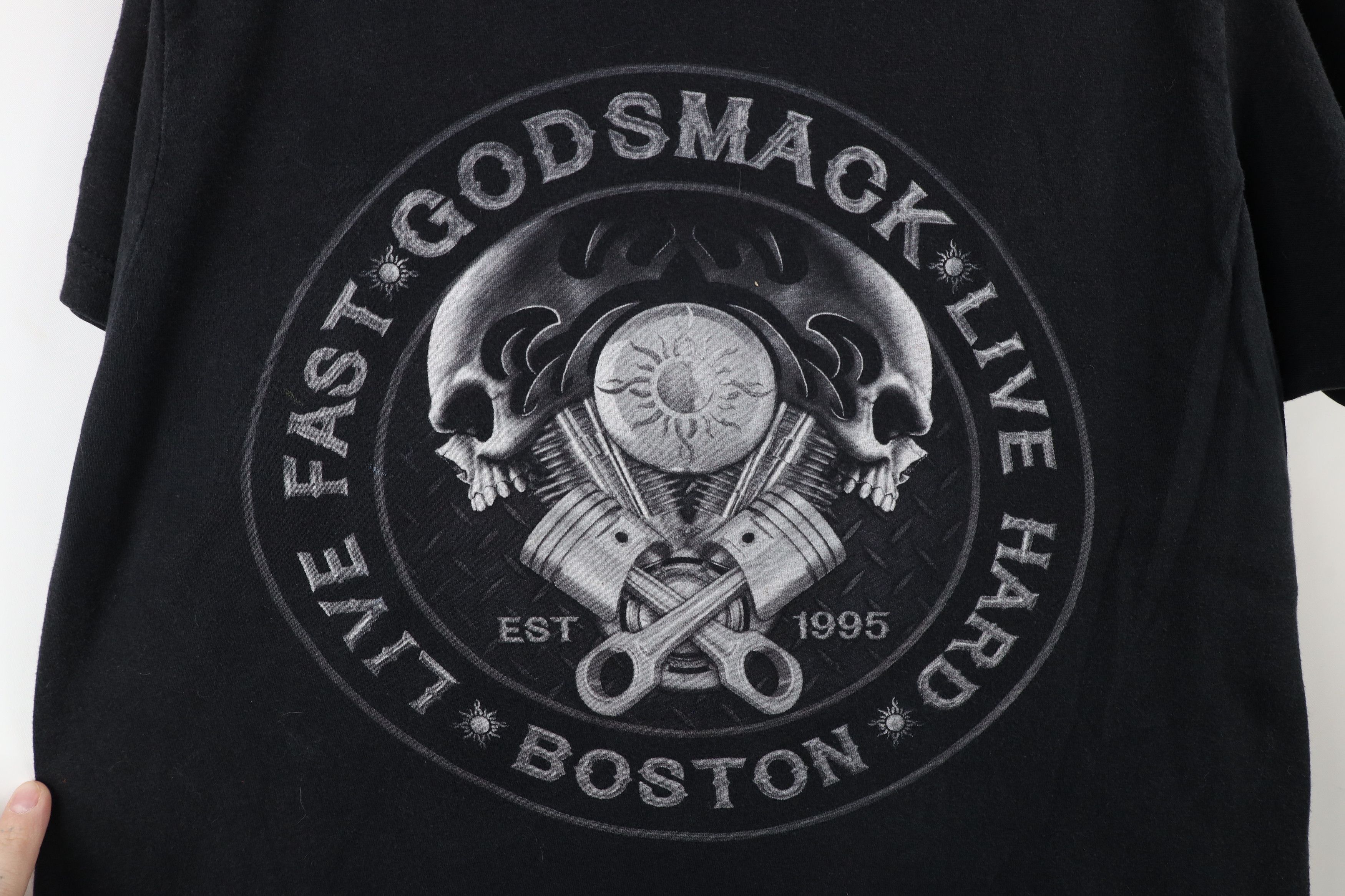 Vintage Vintage Y2K When Legends Rise Tour Godsmack Band T-Shirt Size M / US 6-8 / IT 42-44 - 4 Thumbnail