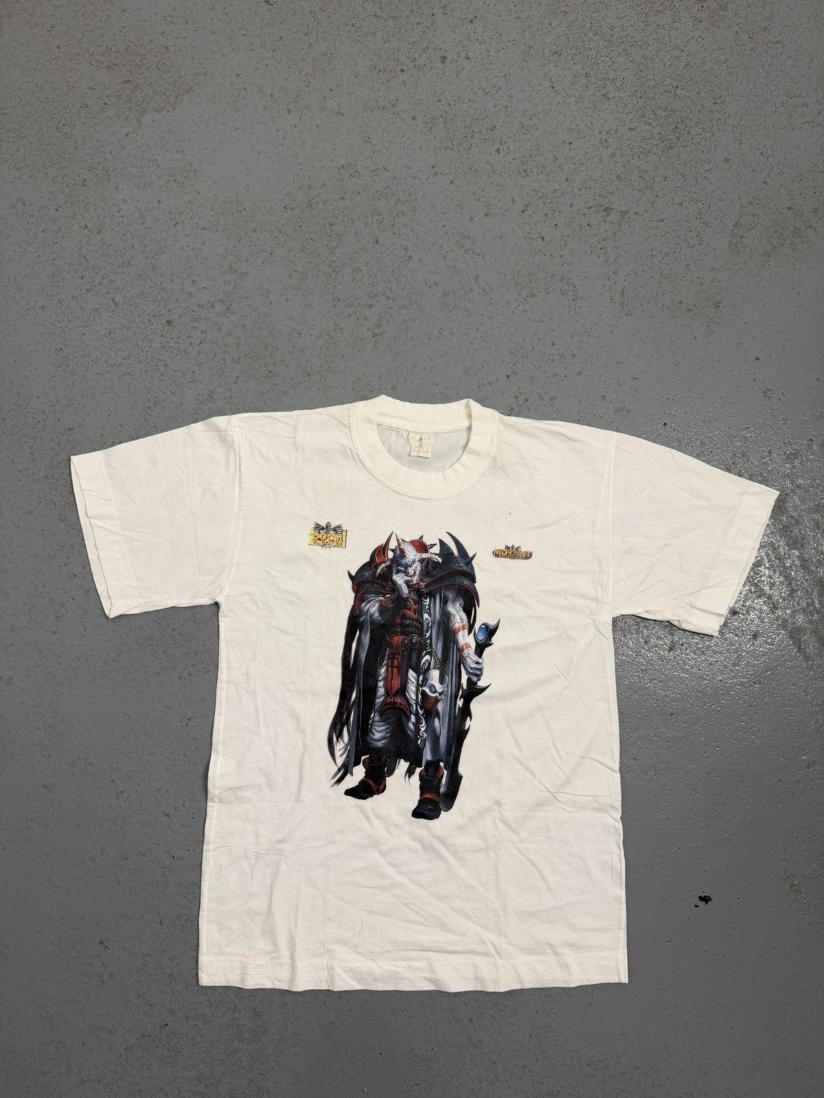 The Game Vintage 1995 Mega Dive Super Nintendo Doom Trooper Tee Size US L / EU 52-54 / 3 - 2 Thumbnail