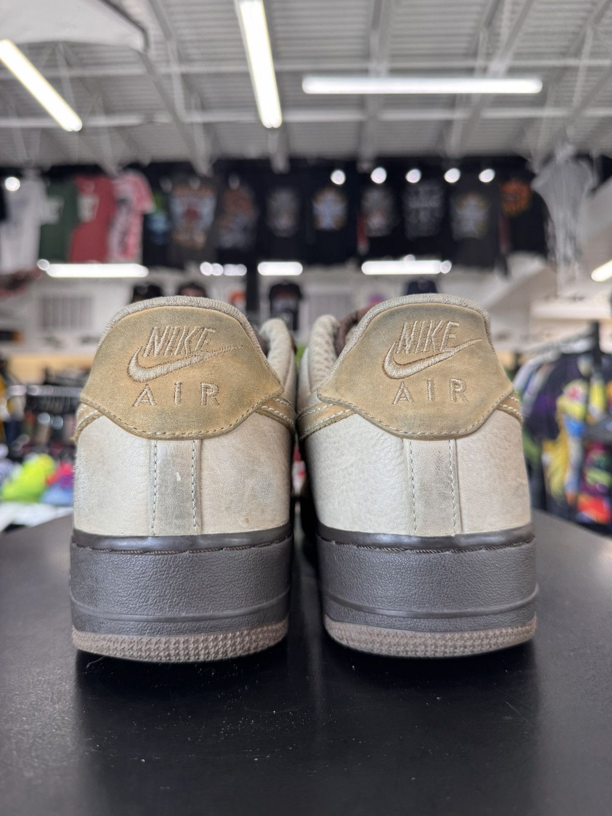 Nike Nike Air Force 1 Low Tweed Light Bone Size 12 Size US 12 / EU 45 - 5 Thumbnail