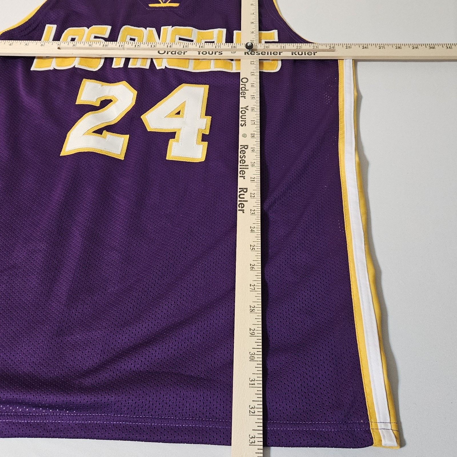 Great Lakes Recreation LA Laker's Kobe Bryant Lakers Jersey XL Men Purple EUC Size US XL / EU 56 / 4 - 4 Thumbnail