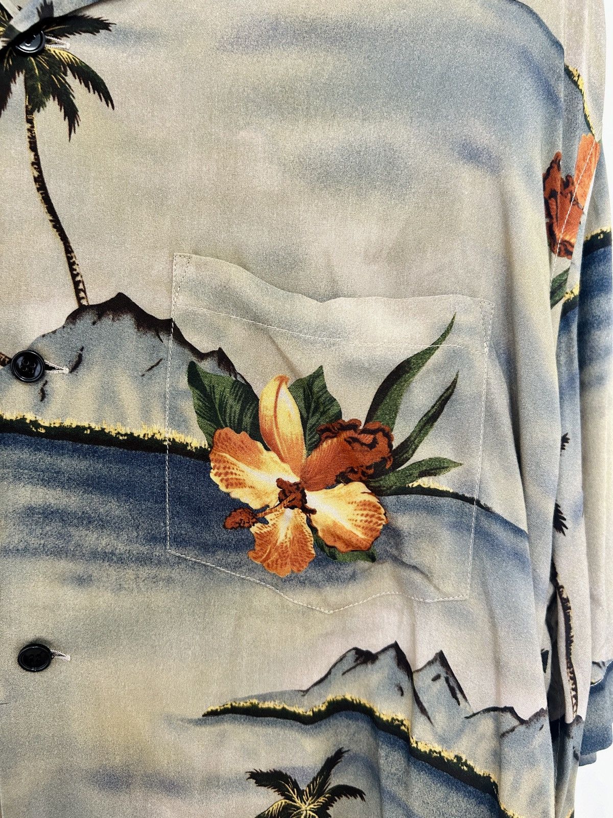 Celine CELINE BY HEDI SLIMANE 23SS RUNWAY LOOK PALM HAWAII SHIRT Size US M / EU 48-50 / 2 - 4 Thumbnail
