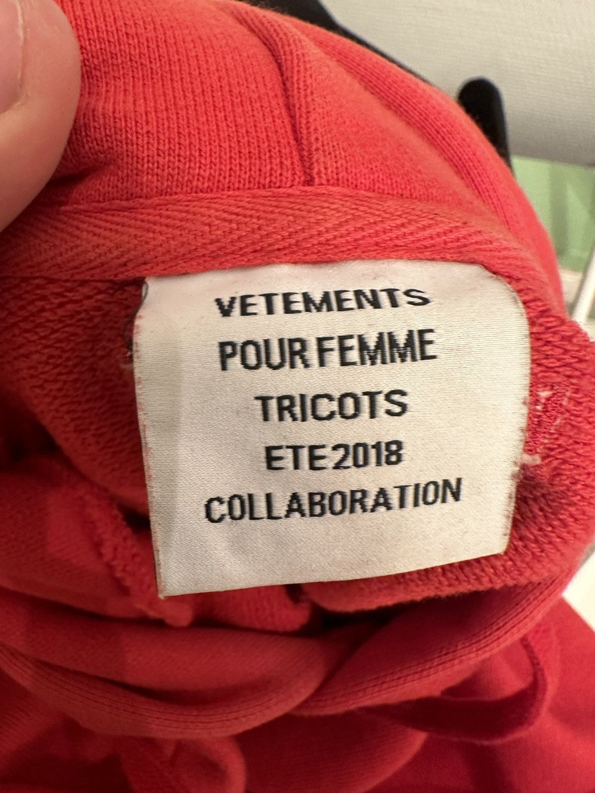 Tommy Hilfiger × Vetements Vetements x Tommy Hilfiger Layered Hoodie Size US S / EU 44-46 / 1 - 8 Thumbnail