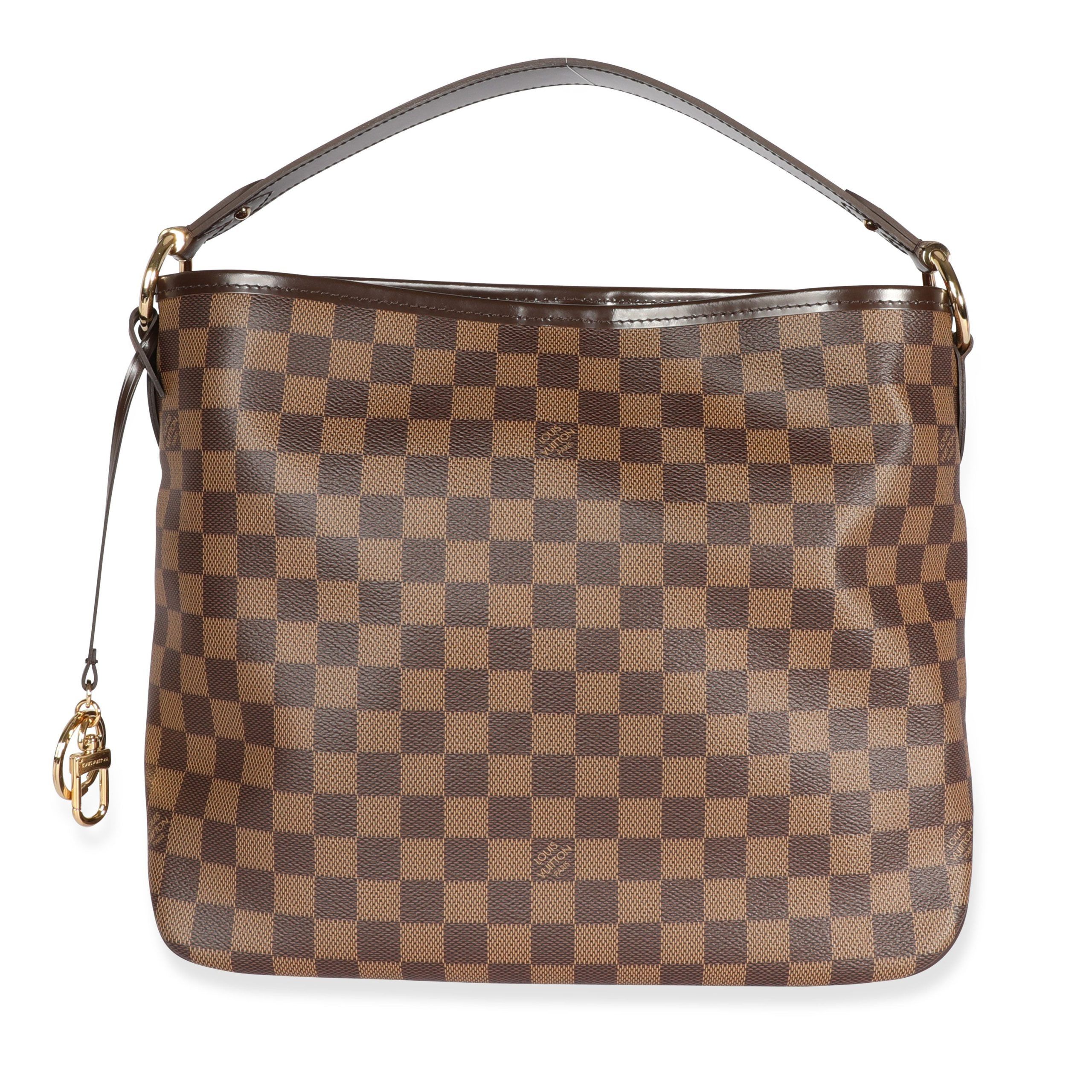 image of Louis Vuitton Damier Ebene Delightful Pm in Brown, Women's