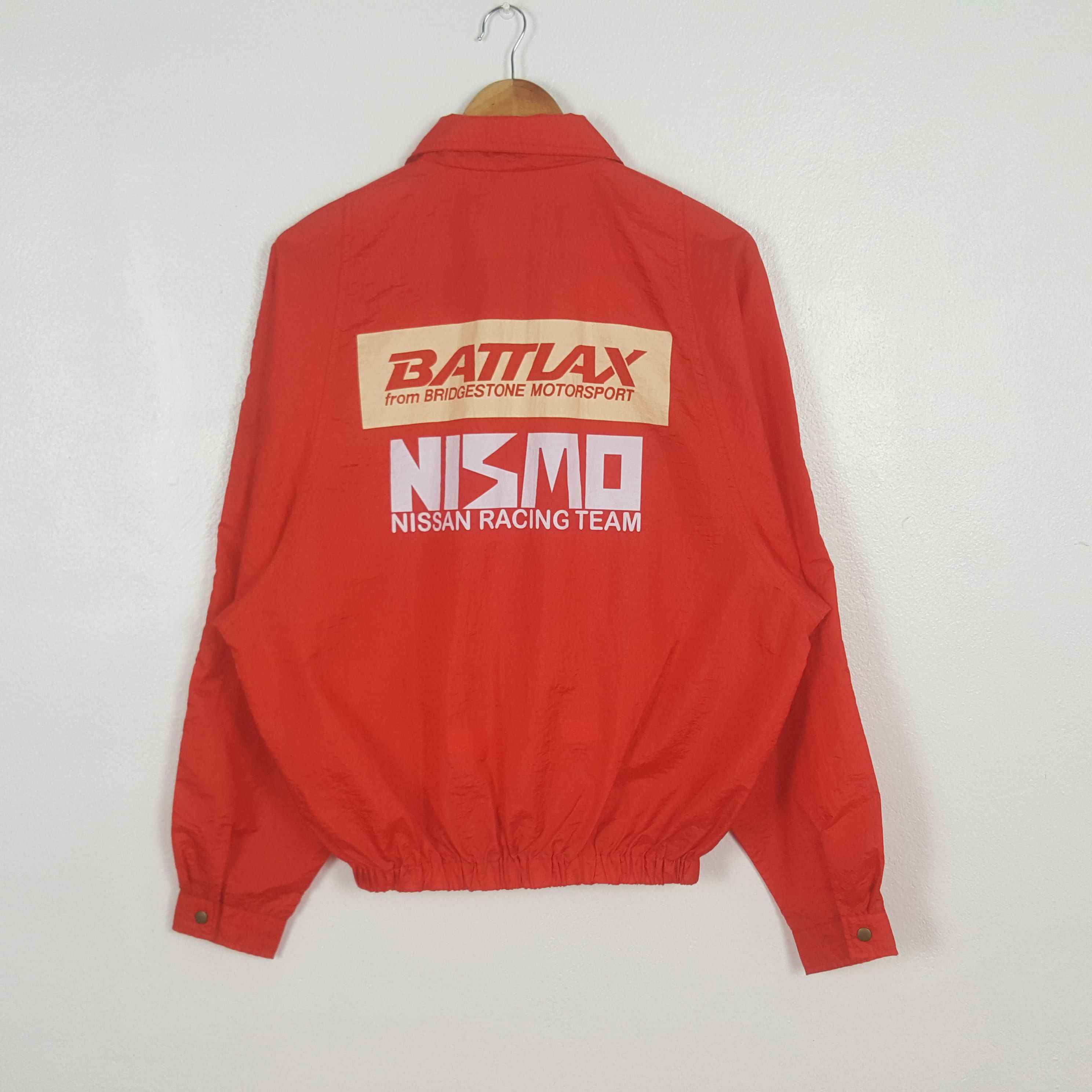 Nissan Vintage Bridgestone X Nismo Racing Custom Jacket C308N25 Size US L / EU 52-54 / 3 - 1 Thumbnail