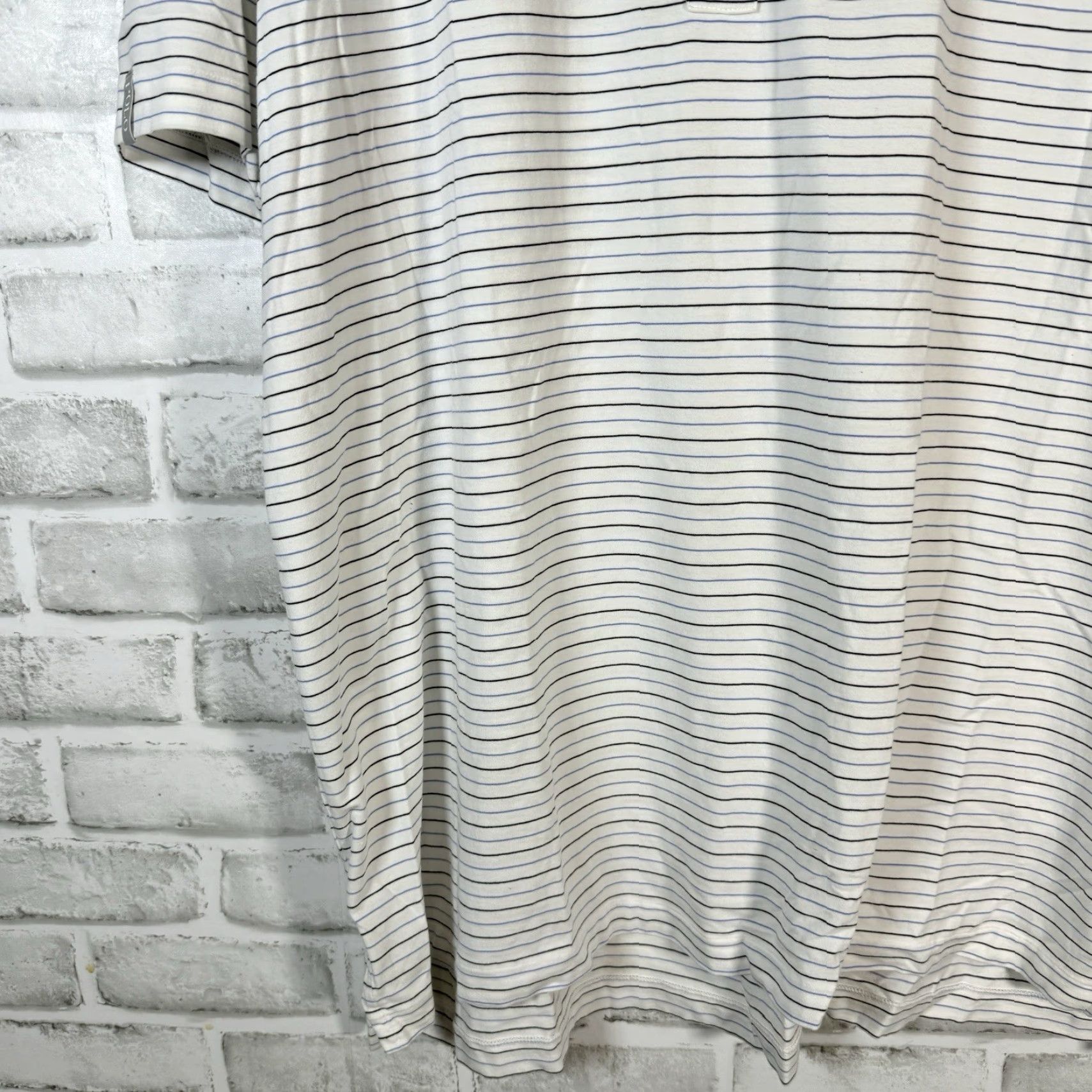 Ralph Lauren Polo Golf Ralph Lauren Stretch Lisle Striped Polo Golf Shirt Mens XL Multicolor Striped Athletic Fit Polo Shirt Mens XL Polo Golf Size US XL / EU 56 / 4 - 3 Thumbnail