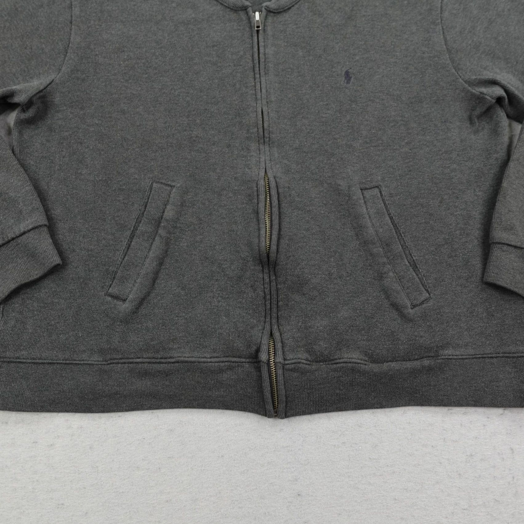 Polo Ralph Lauren VINTAGE Polo Ralph Lauren Gray Bomber Jacket Mens Large Full Zip 90s Outdoor Size US L / EU 52-54 / 3 - 4 Thumbnail