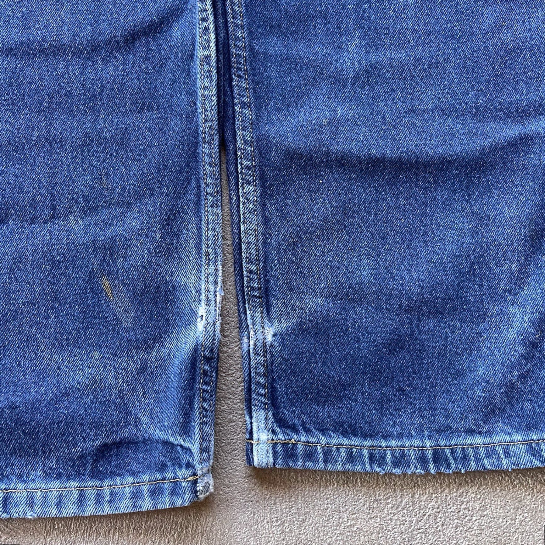 Anchor Blue VINTAGE Anchor Blue Jeans 36x32 Baggy Distressed Denim Pants 90s Grunge Mens Size US 36 / EU 52 - 7 Thumbnail