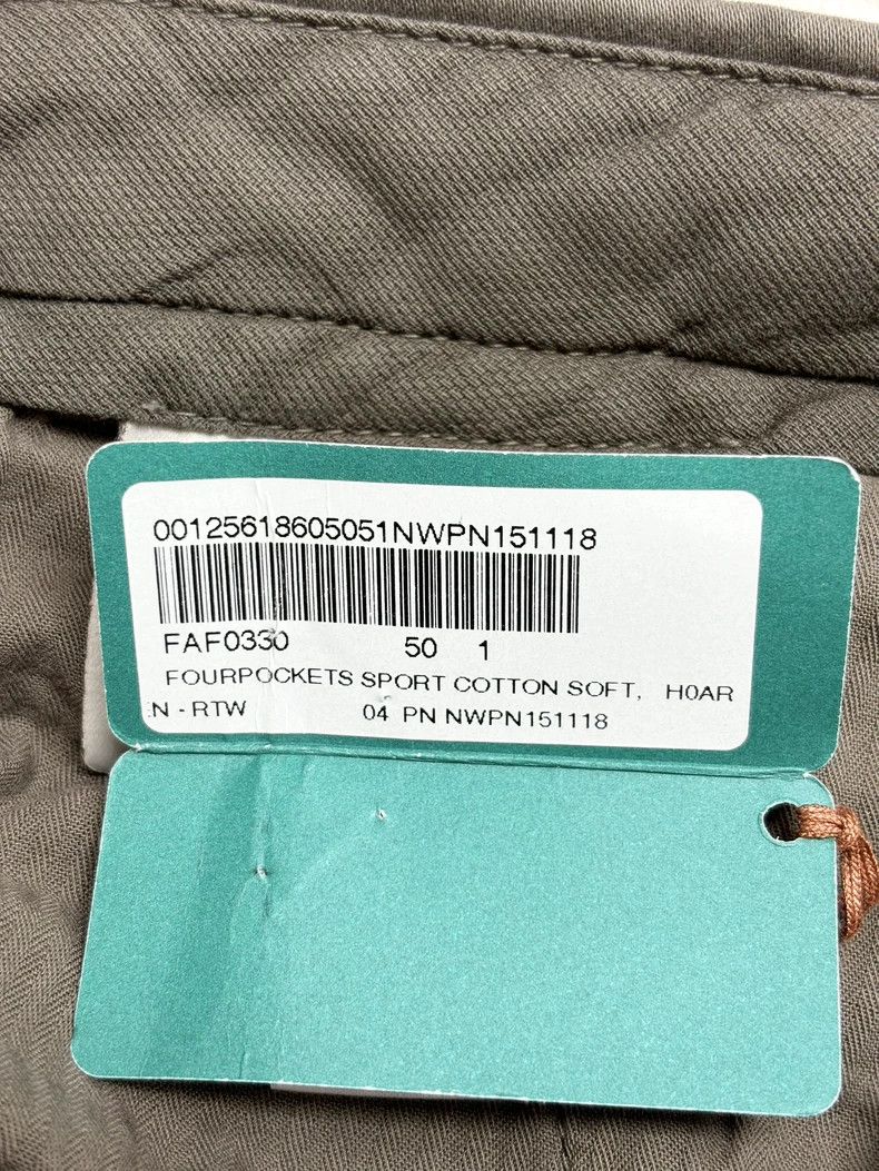Loro Piana LORO PIANA Cotton trousers Size 34" / US 12 / IT 48 - 4 Thumbnail