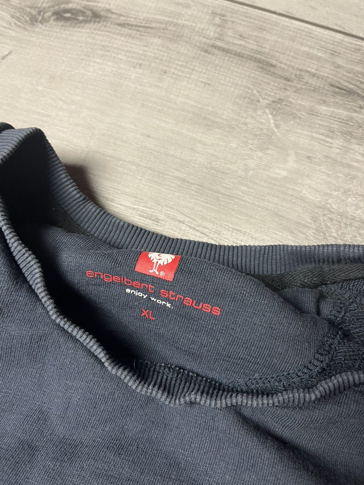 Vintage Engelbert Strauss enjoy work sweatshirt worker size XLarge Size US XL / EU 56 / 4 - 4 Thumbnail