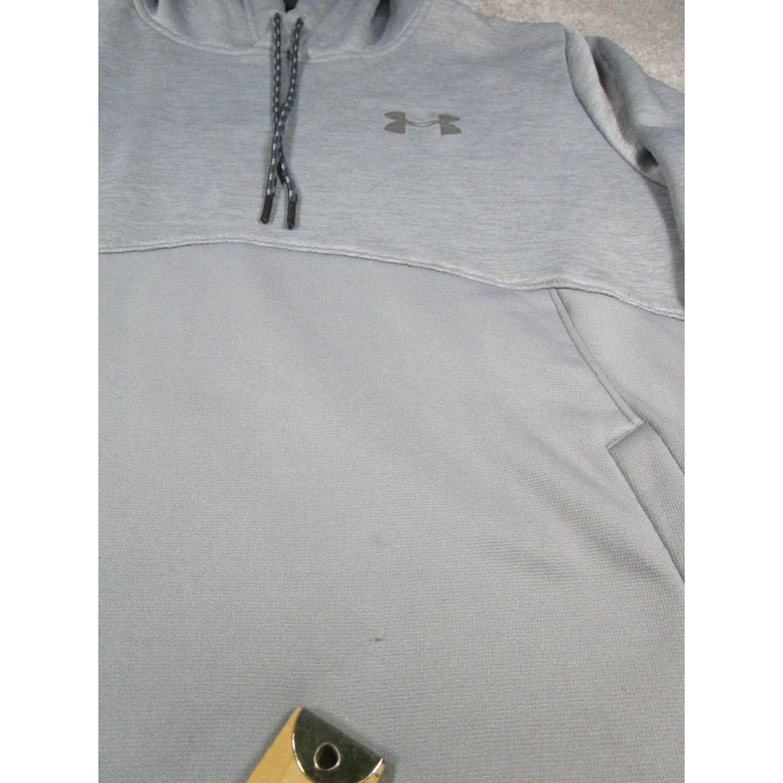Under Armour Under Armour Storm Hoodie Mens M Gray Pullover Hoodie Gym & Training Running Mens Size US M / EU 48-50 / 2 - 7 Thumbnail