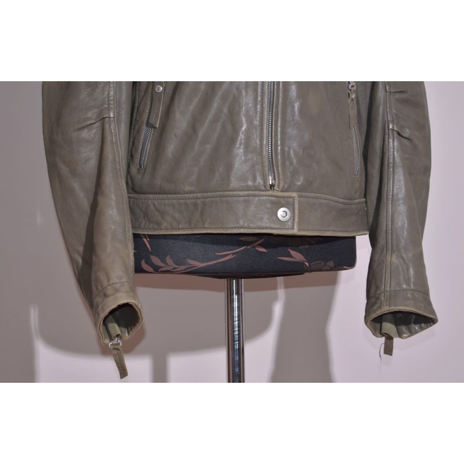 Bogner Bogner Fire+Ice Leather Jacket Women Lambskin Biker Style Zip Pockets US10 M/L Size M / US 6-8 / IT 42-44 - 3 Thumbnail