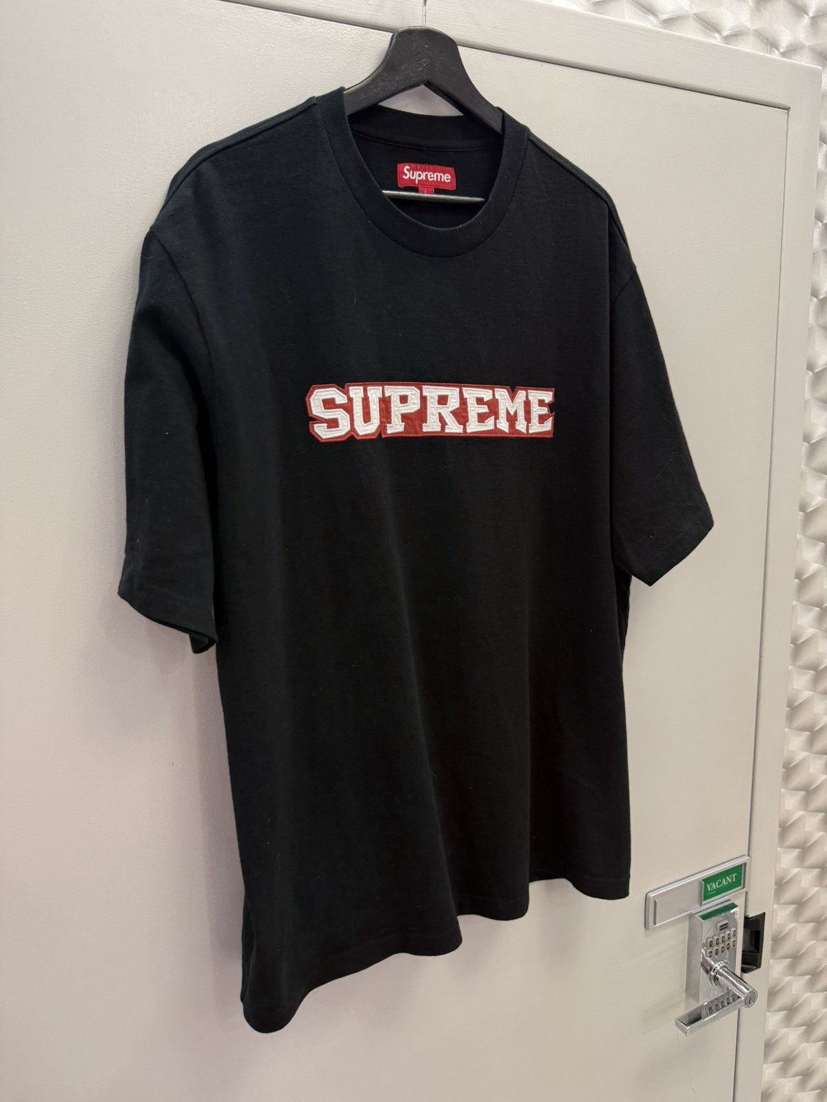 Supreme Supreme Satin Applique Shirt Size US L / EU 52-54 / 3 - 2 Thumbnail