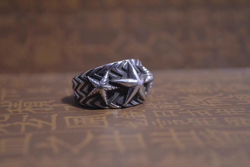 Jewelry Modern Jewelry Rings Open Size Chrome Ring (Size 7-13) Size ONE SIZE - 2 Thumbnail